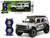 2021 Ford Bronco Gray Metallic "KC HiLiTES" with Extra Wheels "Just Trucks" Series 1/24 Diecast Mod F977-33852