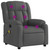 Massage Recliner Chair Dark Grey A949-3206253