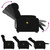 Stand up Massage Recliner Chair Black Fabric A949-3206264
