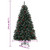 Artificial Christmas Tree 300 LEDs 82.7" A949-3315756