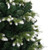 59 in Artificial Hinged Christmas Tree Green and white PVC, PE, metal A949-356756