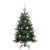 Artificial Hinged Christmas Tree 150 LEDs & Ball Set 59.1" A949-3210460