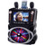 Karaoke USA GF846 Bluetooth Karaoke Machine with Synchronized LEDs R810-JSKGF846