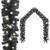  Garland Black PVC Extra Long Artificial Christmas Garland Other A949-329191