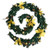  Christmas Garland Green and gold PVC 8.9 feet Christmas Garland A949-321511