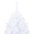  Artificial Christmas Tree White PVC, steel 59.1 in A949-321038
