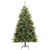  Artificial Hinged Christmas Tree Green PVC Medium Collapsible A949-357702
