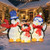 3-Piece 2D Lighted Penguin Family Christmas Decoration with 160 LED Lights D681-CM25128US