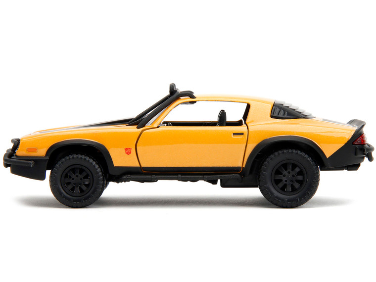 1977 Chevrolet Camaro Off-Road Version Yellow Metallic with Black Stripes "Transformers: Rise of th F977-34258