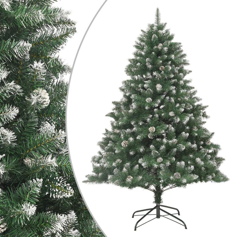 Christmas Tree Green and white PVC, steel 82.7 in A949-345162