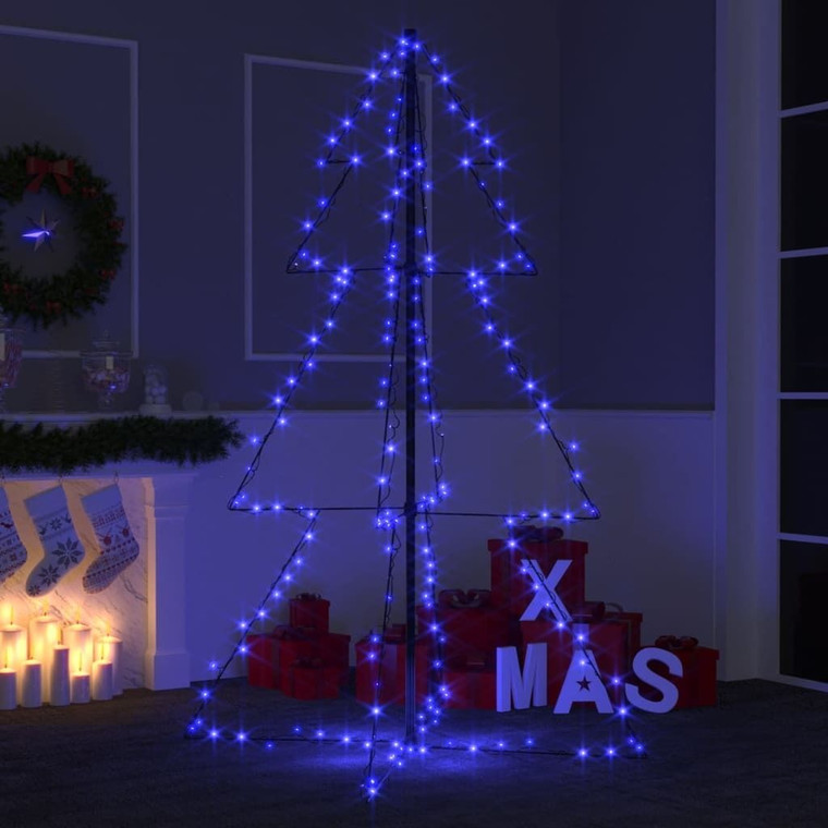 Christmas Cone Tree 200 LEDs Indoor and Outdoor 3x5 ft A949-328577