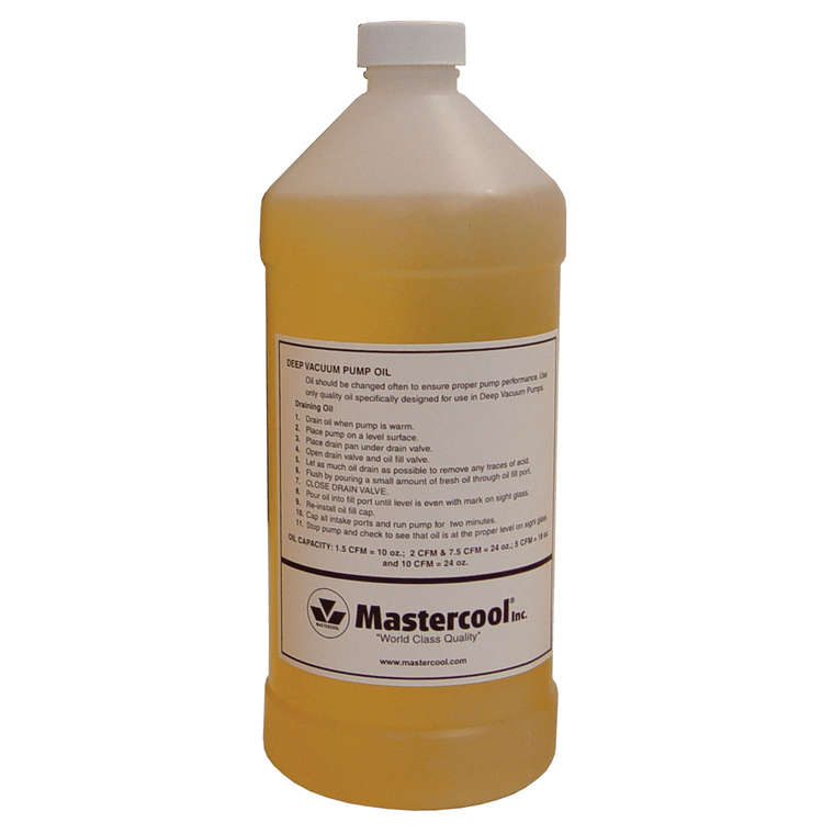 Mastercool 32OZ BOTTLE VACUUM PUMP OIL T398-MSC90032