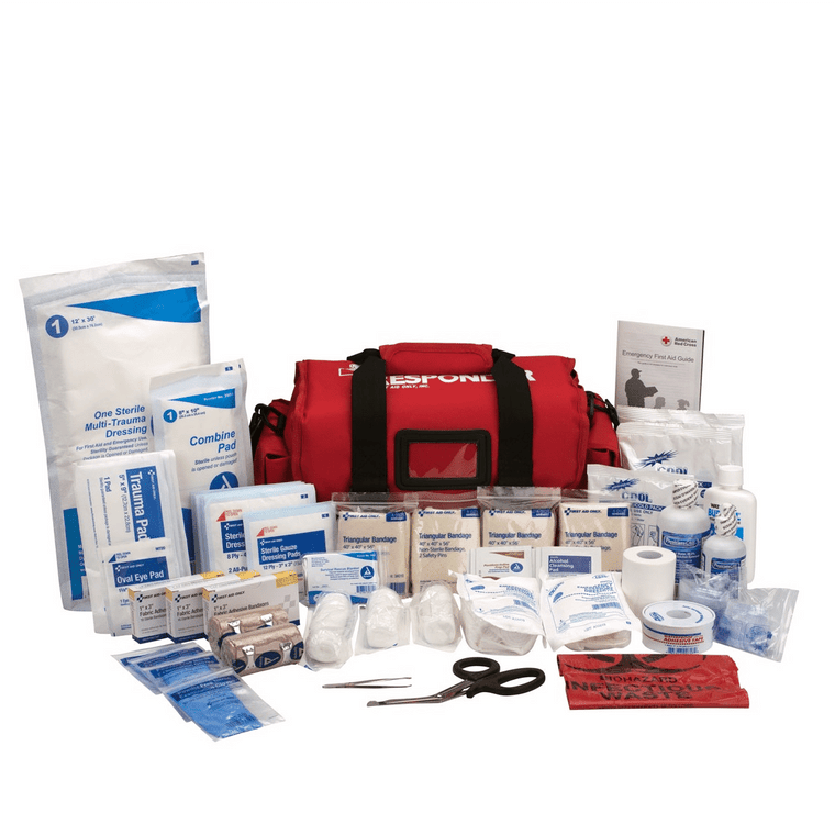 First Aid Only First Responder Kit Large 158 Piece Bag T398-FAO520-FR