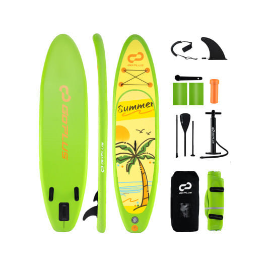 Inflatable Stand up Paddle Board iSUP Board Accessories with 3 Fins-S - Size: S D681-SP38211-S