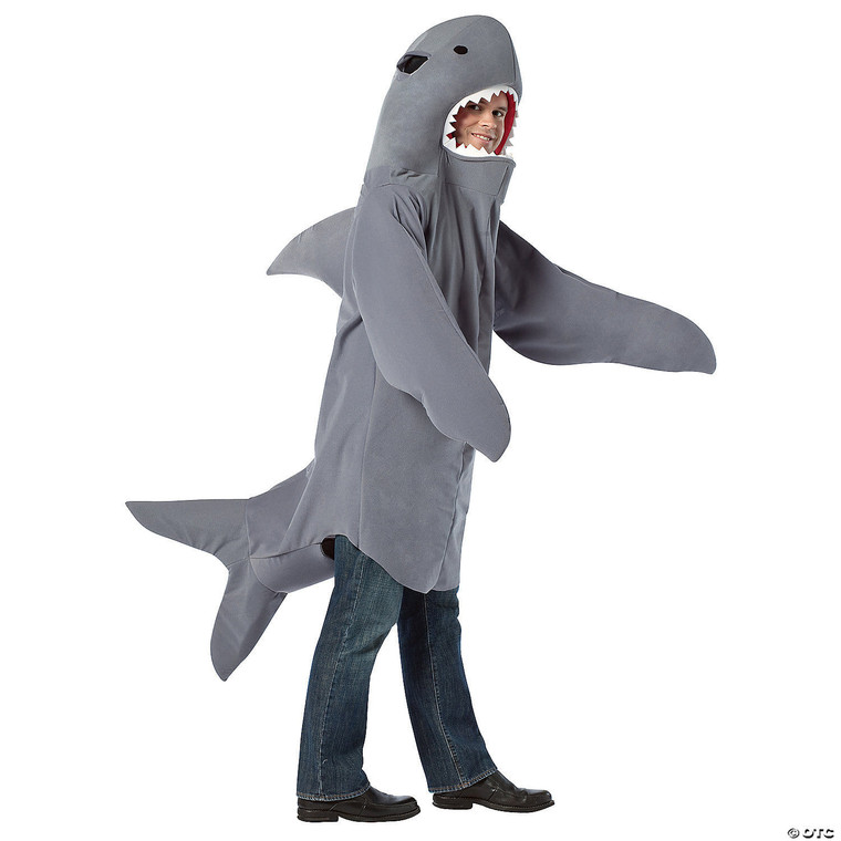 ADULT SHARK COSTUME M680-GC6491
