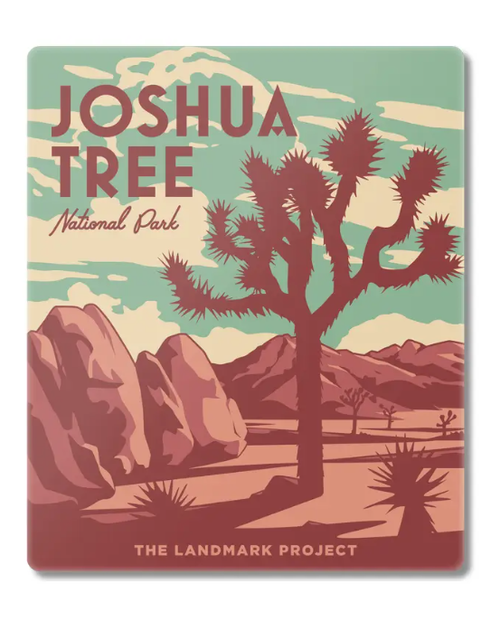 Joshua Tree Retro Magnet
