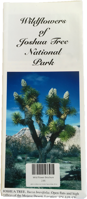 Brochure of the wildflowers of Joshua Tree National Park. Has pictures and descriptions of the wildflowers that grow here in the desert.