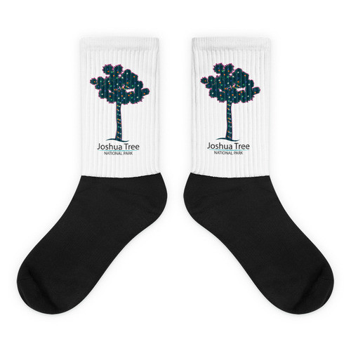 Joshua Tree Lit Tree Socks