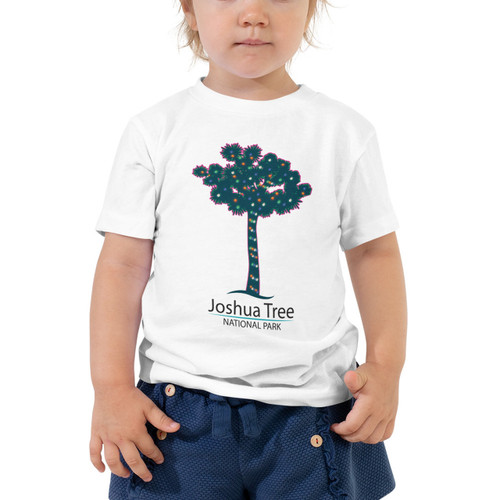 Joshua Tree Holiday Theme Toddler Short Sleeve Tee Shirt