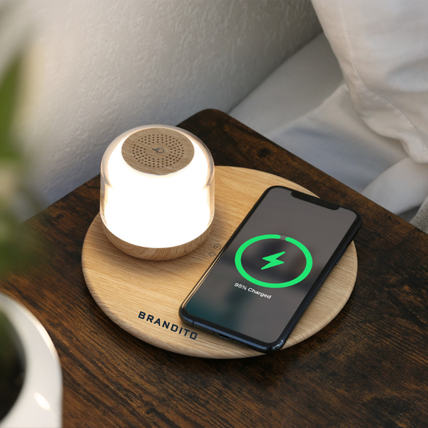 Wireless Charger Speaker Light