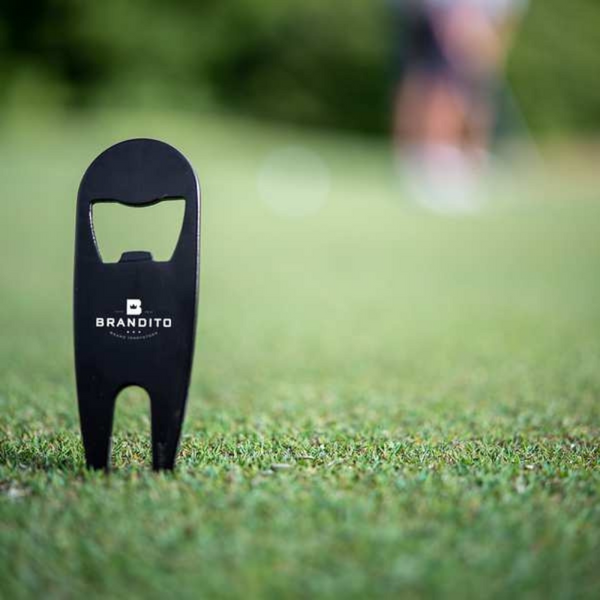 Divot Tool with Bottle Opener