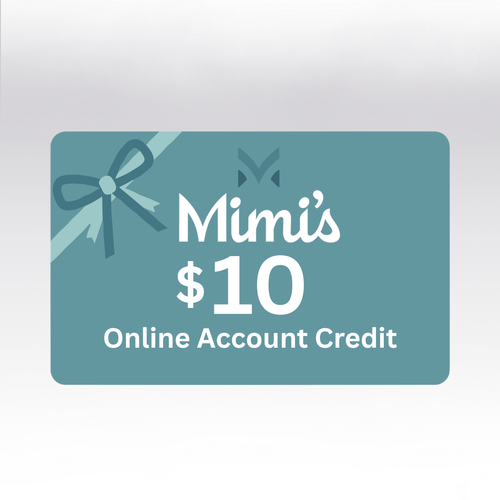$10 Online Account Credit