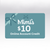 $10 Online Account Credit