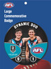 Port Adelaide 2024 Dynamic Duo Player Badge