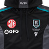 Port Adelaide Macron 2022 Female Hooded Sweatshirt - Black/Teal (NO REFUND OR EXCHANGE*)