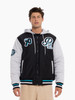 Port Adelaide Mens Patchwork Bomber Jacket W24