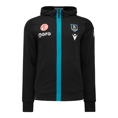 Port Adelaide Macron Zip Through Hoodie 2024