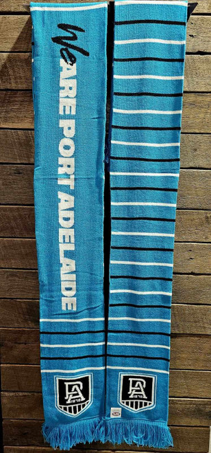 Port Adelaide We are Port Adelaide Teal Scarf