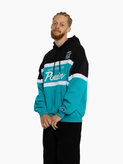 Port Adelaide Mitchell & Ness Coaches Hoodie