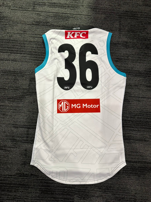 36 Will Lorenz 2024 Training Guernsey - White