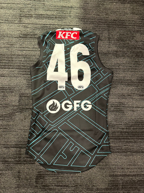 Number 46  2024 Player Issue Training Guernsey - Black