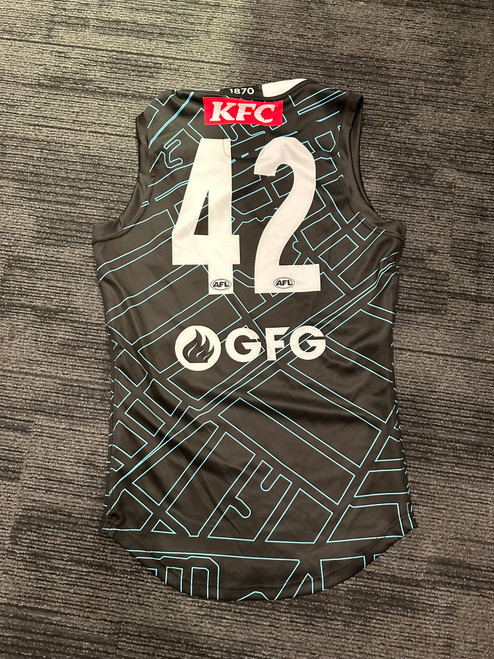 42 Quinton Narkle 2024 Training Guernsey - Black