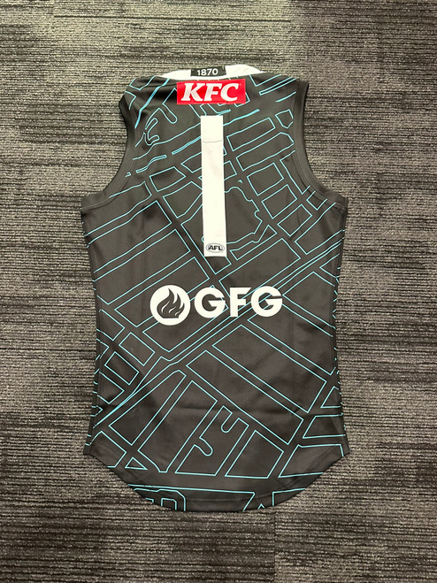 1 Connor Rozee 2024 Training Guernsey - Black