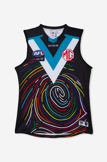 Port Adelaide AFLW S7 Retail Pride Guernsey - Junior (NO RETURN OR EXCHANGE)