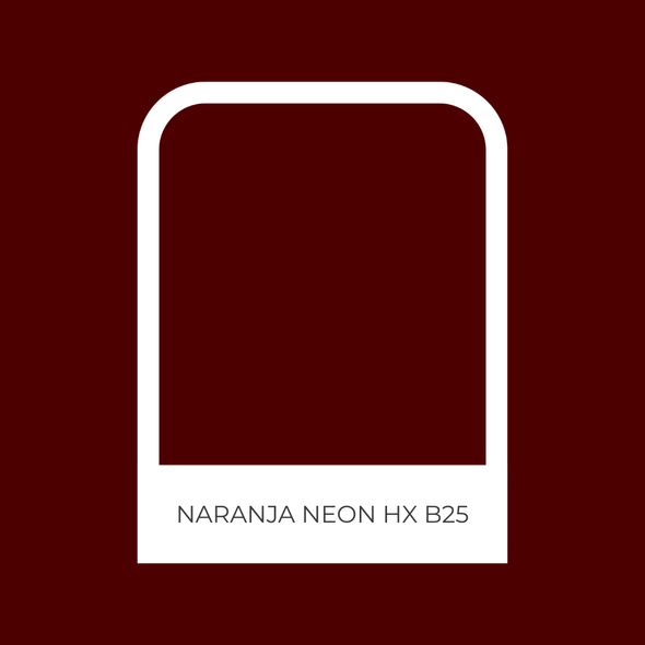 NARANJA NEON HX B25