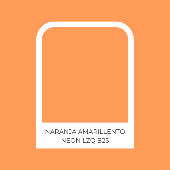 NARANJA AMARILLENTO NEON LZQ B25