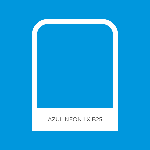 AZUL NEON LX B25