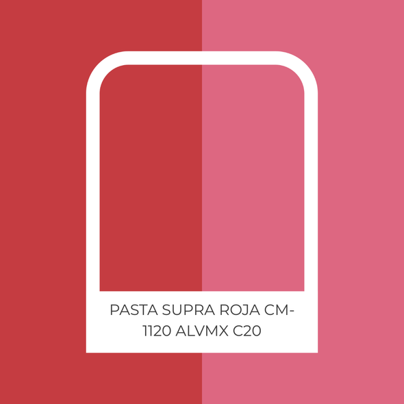 PASTA SUPRA ROJA CM-1120 ALVMX C20