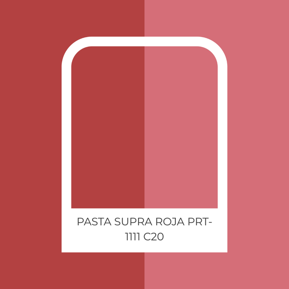 PASTA SUPRA ROJA PRT-1111 C20