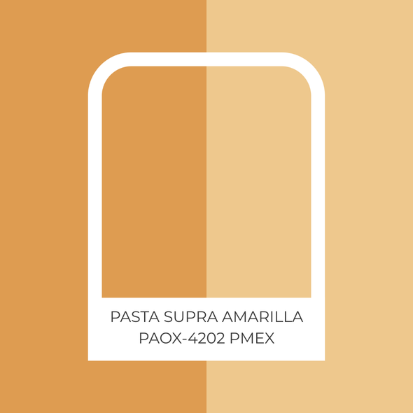 PASTA SUPRA AMARILLA PAOX-4202 PMEX C20