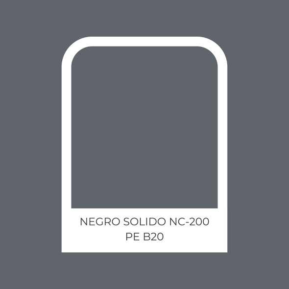 NEGRO SOLIDO NC-200 PE B20