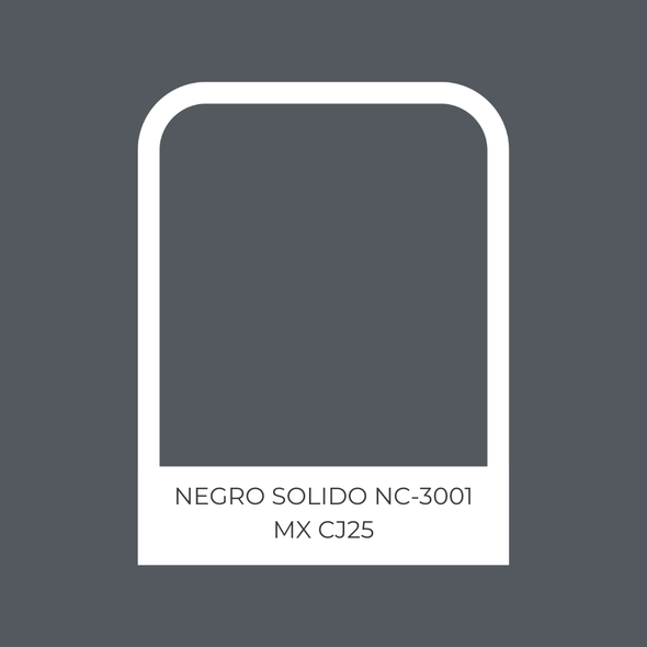 NEGRO SOLIDO NC-3001 MX CJ25