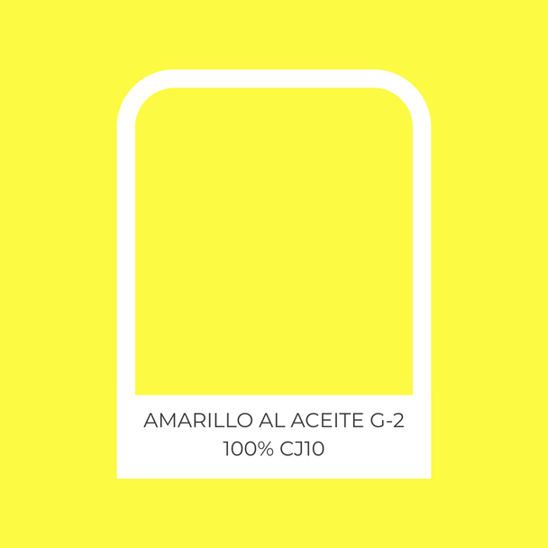 AMARILLO AL ACEITE G-2 100% CJ10