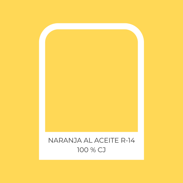 NARANJA AL ACEITE R-14 100 % CJ10