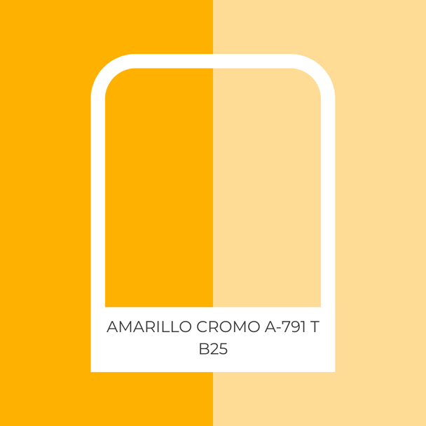 AMARILLO CROMO A-791 T B25