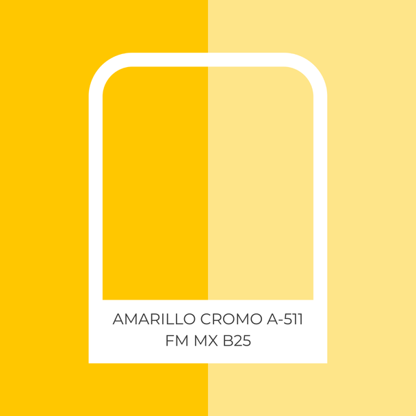 AMARILLO CROMO A-511 FM MX B25